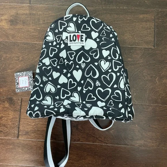Brighton | Bags | Brighton Black And White Heart Pattern Bag  display picture 1